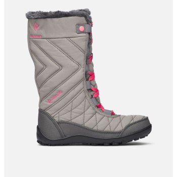 Columbia Čizme Za Djevojčice - Minx Mid III Waterproof Omni-Heat Smeđe Roze | LCME-73918